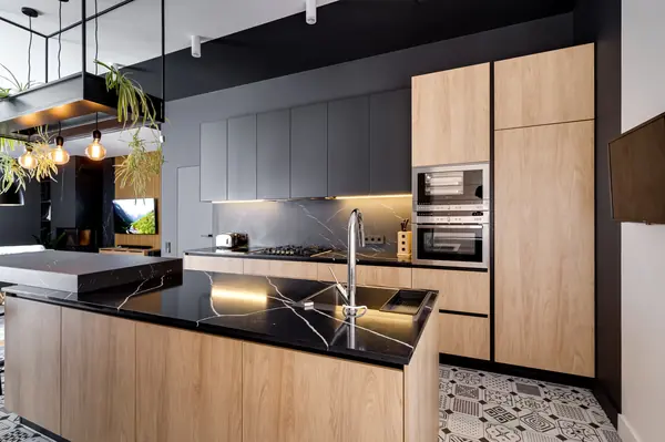 Кухня в КП "Ореховая роща"