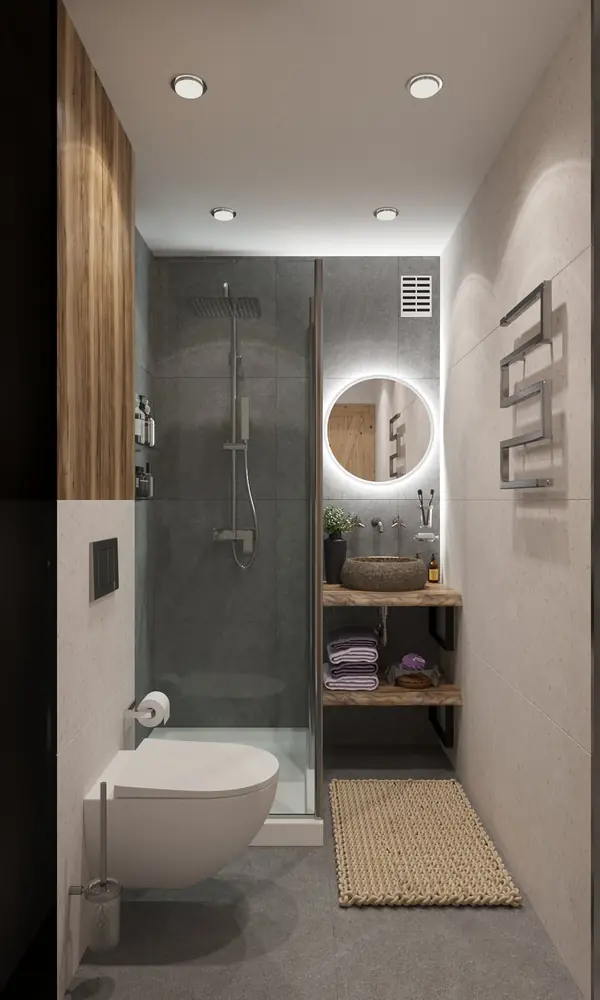 Дизайн-проект домика для глемпинга в Краснодаре 41м2