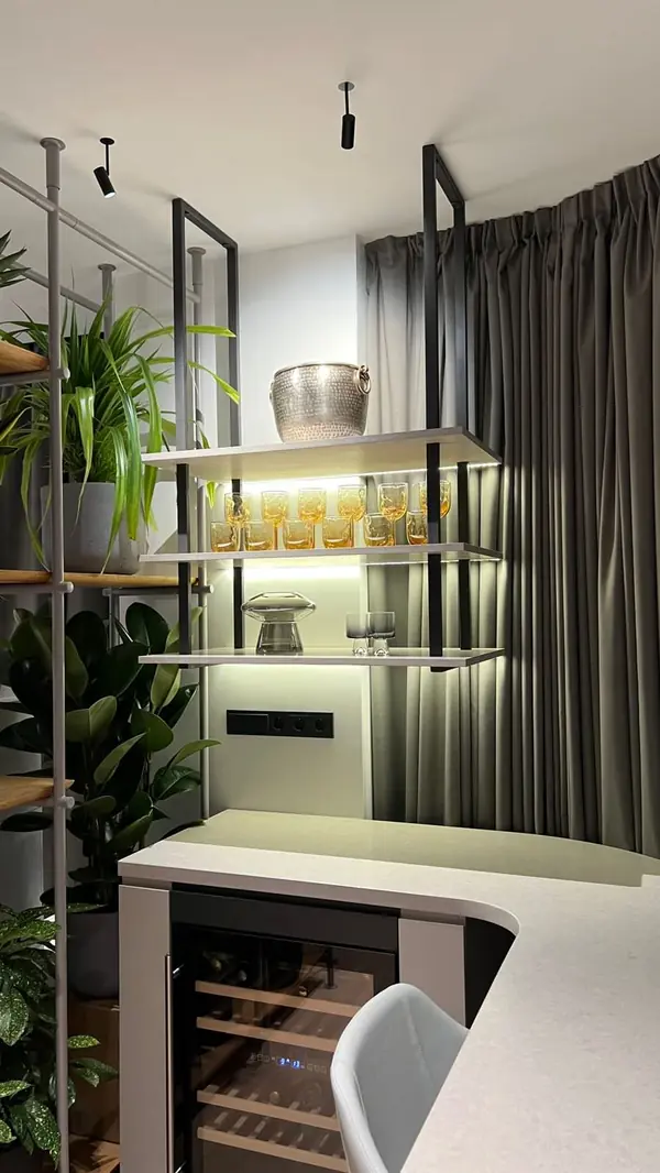 Фотосессия  - двери, мебель и перегородки в московской квартире