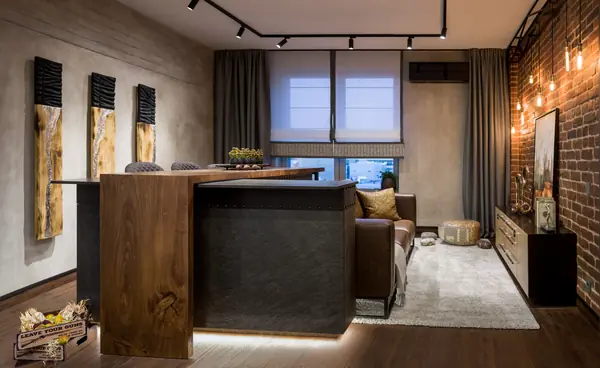 Квартира в стиле лофт