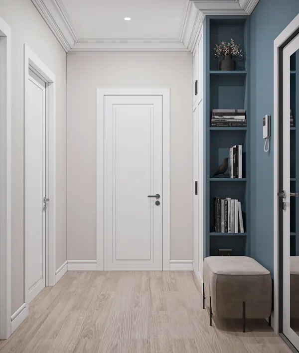 Евро однушка в стиле "Неоклассика"