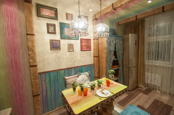 Кухня в стиле бохо-шик