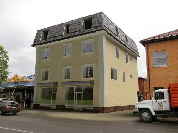 Проект: Торгово-офисное здание ул. Бабушкина - Тургенева