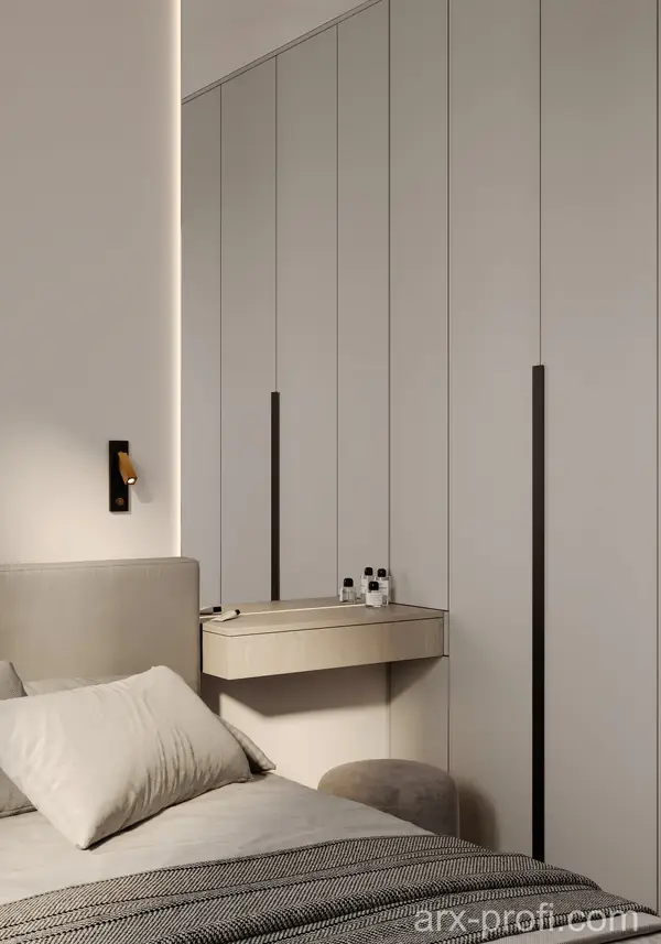 Проект интерьера квартиры 84 м2 в ЖК "Nagatino i-Land"