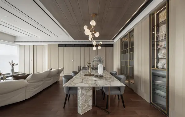 Выразительный интерьер в Премиальной башне ОКО от L DESIGN