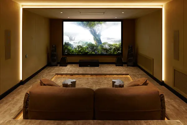 Домашний кинозал на Новой Риге