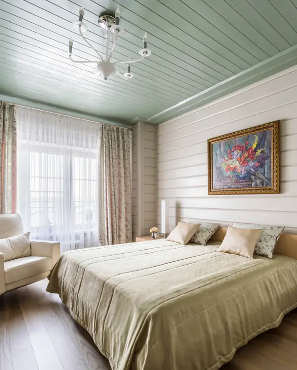 Интерьер загородного дома у моря