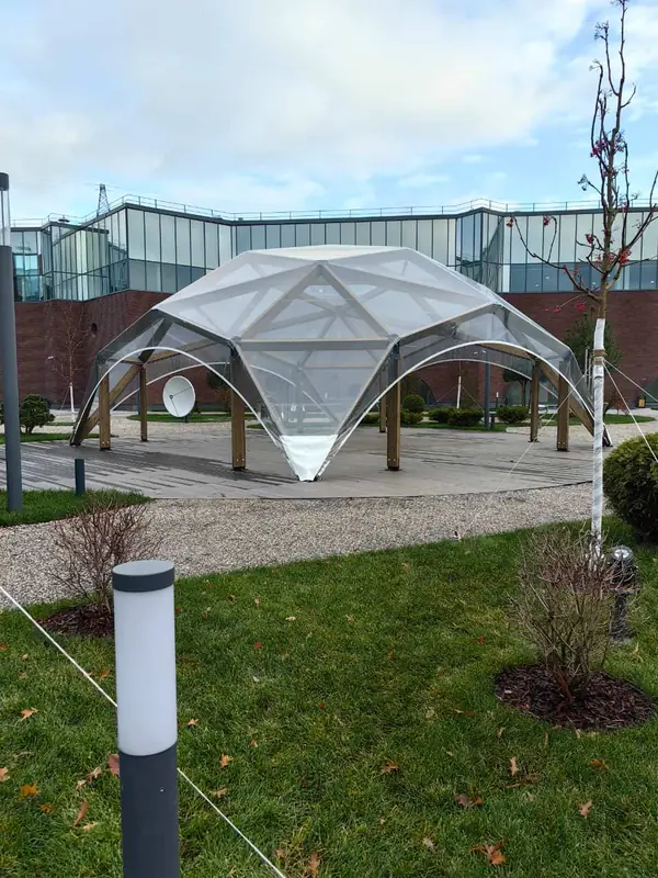 Купольные дома и беседки, глэмпинги