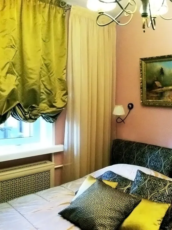 Австрийские шторы в интерьере