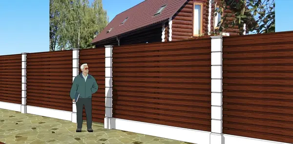 Проект нового ограждения