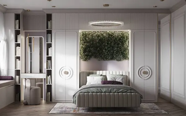 Дизайн спальной комнаты для девочки