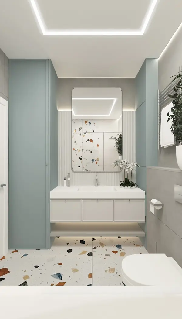 Проект трехкомнатной квартиры г. Ростов-на-Дону