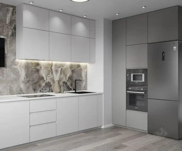 Дизайн-проект трехкомнатной квартиры ЖК "Лучи"