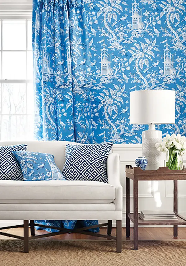 Коллекция тканей и обоев "Imperial Garden" от Thibaut