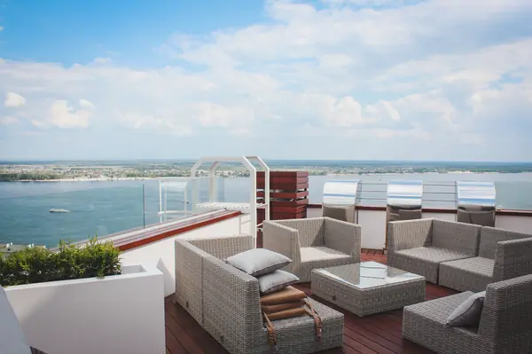 Терраса на 25 этаже