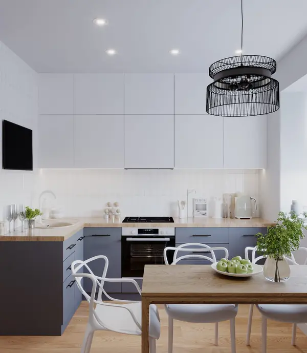 Дизайн светлой кухни