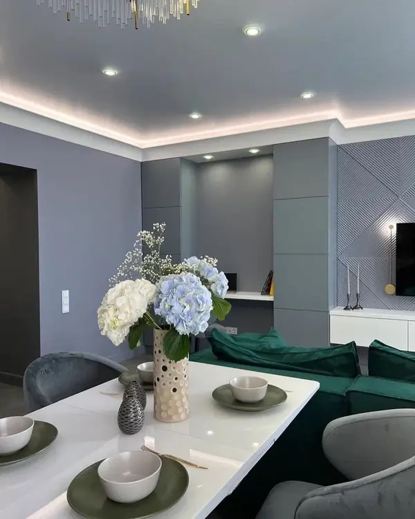 Дизайн проект квартиры 80м2, ЖК Алые паруса