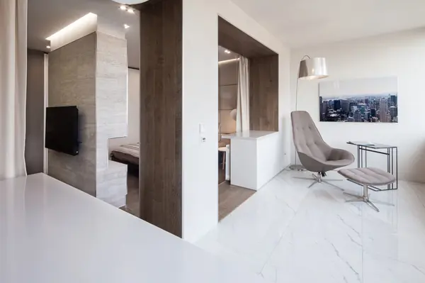 Мужской интерьер в духе эко-минимализма