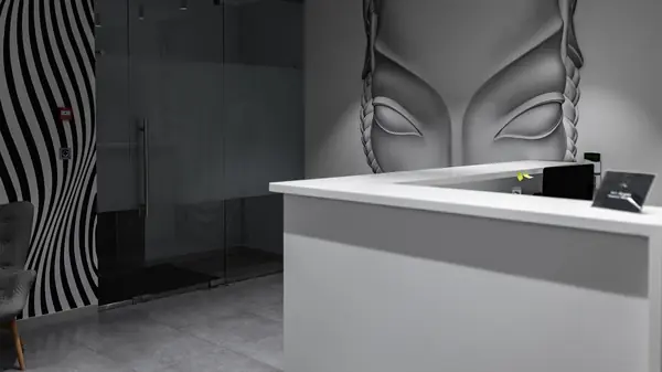 Ракурс росписи с входной группы