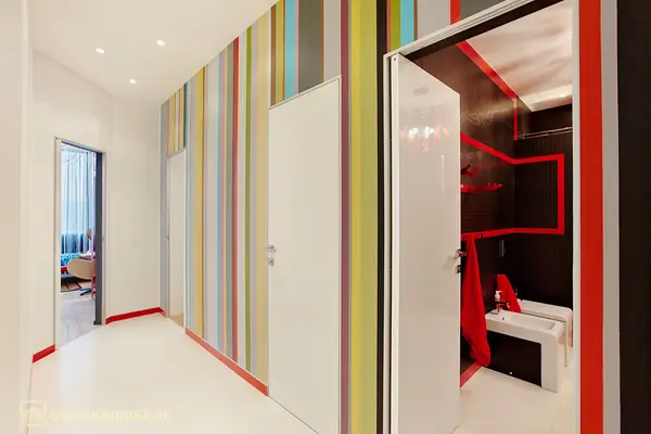 Дизайн и ремонт квартиры на ул.Талалихина — Разноцветное решение