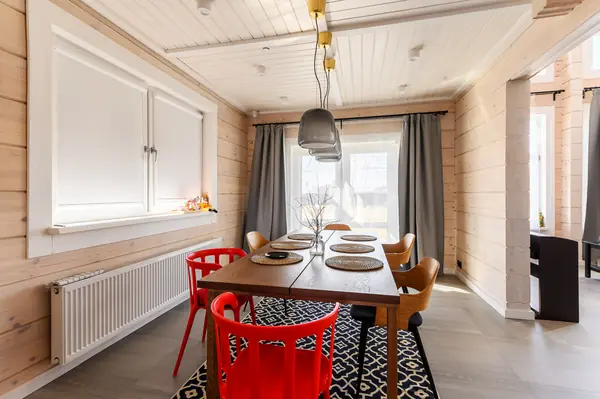 Отделка дома из бруса