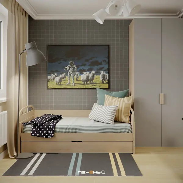 Двухкомнатная современная, уютная квартира