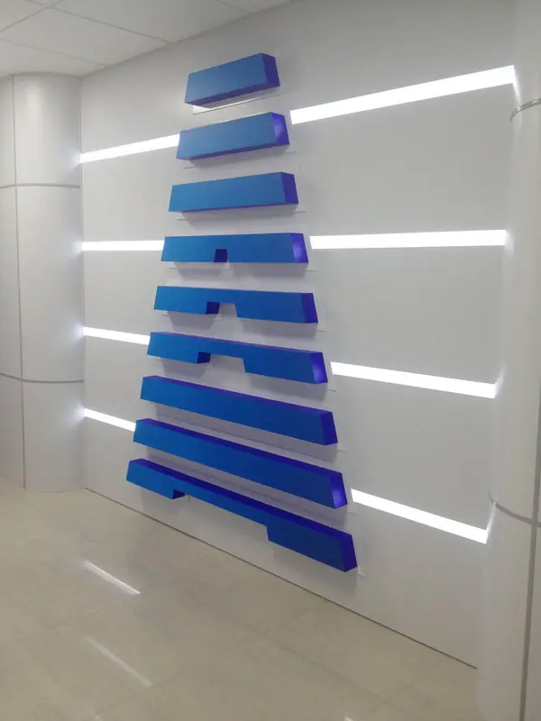 Фото реализованного объекта. Офис АСК.