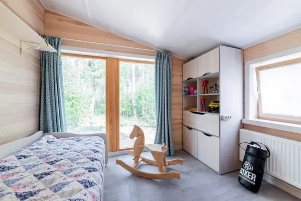 Детская комната с мебелью для двоих детей