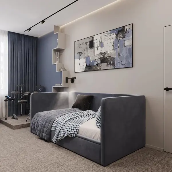 Дизайн проект 4-х комнатной квартиры 145 м2 для семейной пары с детьми