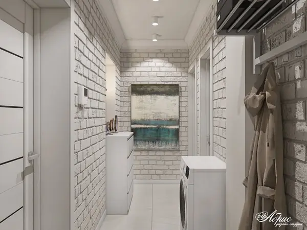 Дизайн интерьера двухкомнатной хрущевки (пос.Химинститута)