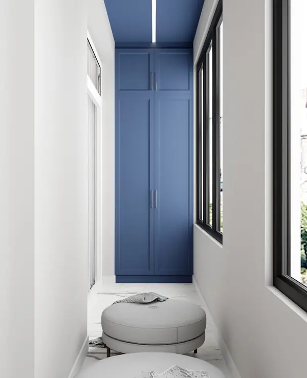 Дизайн интерьера квартиры в ЖК "Преображение" площадью 44 кв.м.