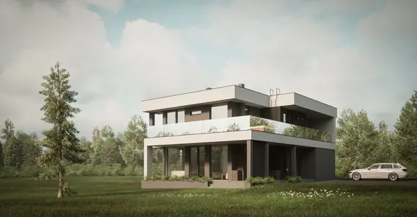 Общий план со двора