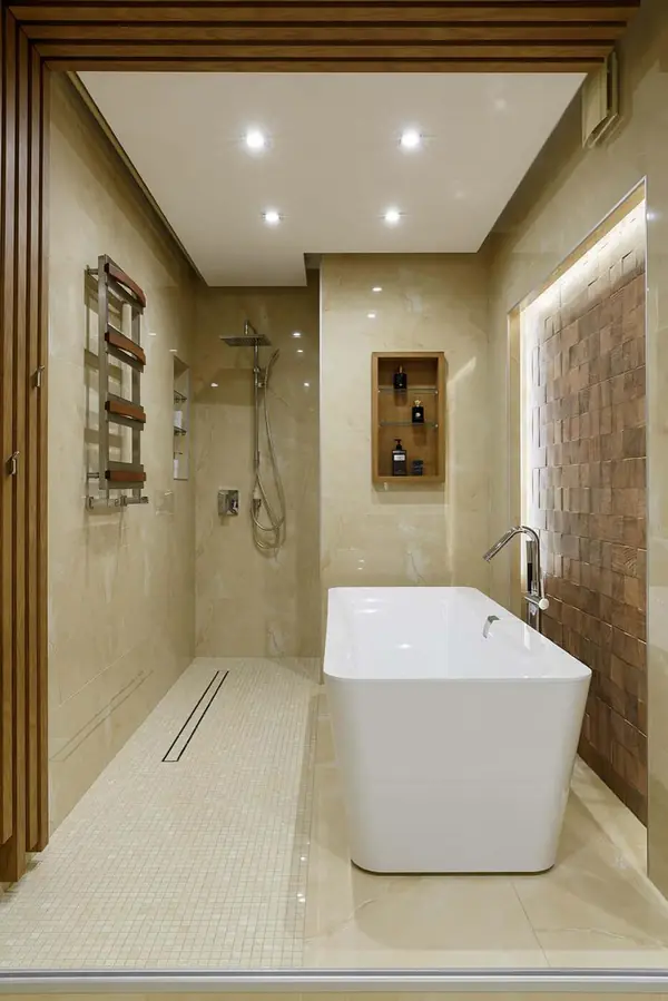 Трехкомнатная квартира в эко стиле 75 м2