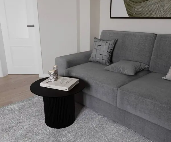 Диван Munchen с его бескомпромиссным дизайном в новой работе Алины Moon.