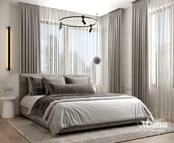 Дизайн интерьера четырёхкомнатной квартиры