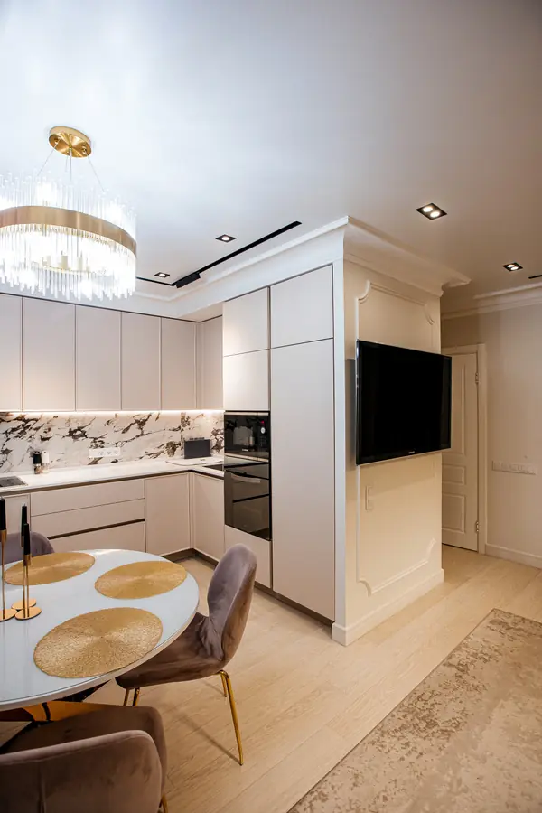 Реализация "Умеренный шик на 60 м2"