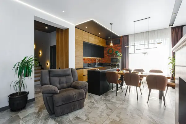 Ремонт кухни-гостиной