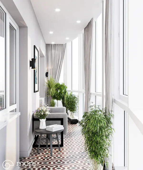 Дизайн квартиры 80 кв.м ул.Комсомольская г. Хабаровск, 2021г.