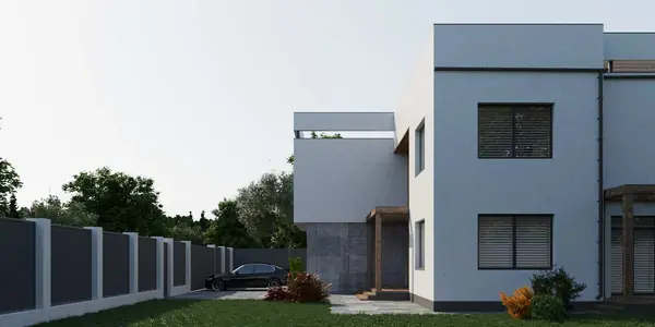 Вилла в современном стиле