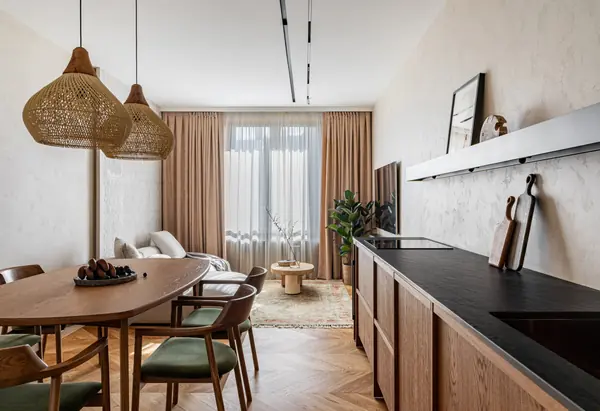 Квартира в балийском стиле на Петроградке