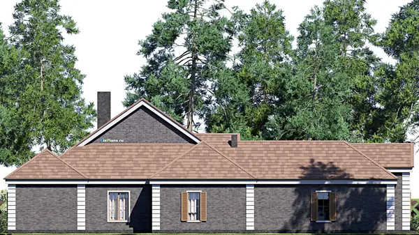 Проект одноэтажного дома 27х20м S297м2 F-17090