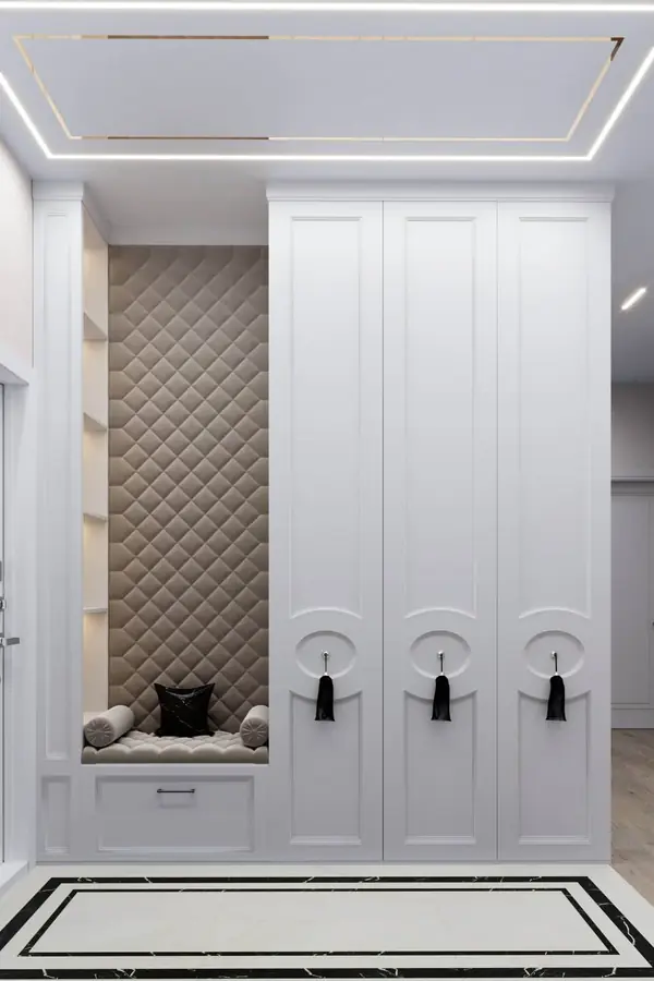 Дизайн и ремонт квартиры на Золоторожском Валу — Золотой акцент