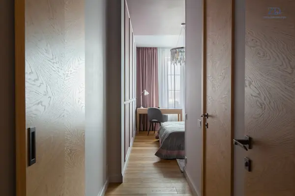 Цвет в интерьере, квартира в Куркино.