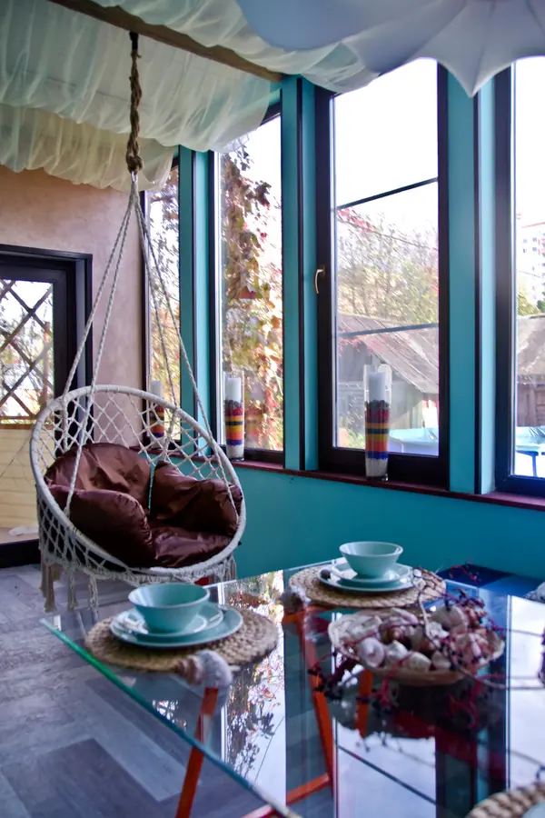 Веранда с парусами