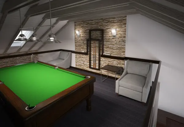 Интерьер загородного жилого дома дома п. Пререволоки Самарская обл.