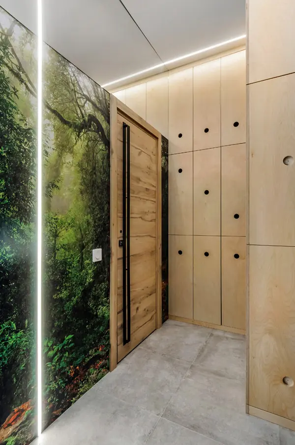 Студия с альковом в джунглях