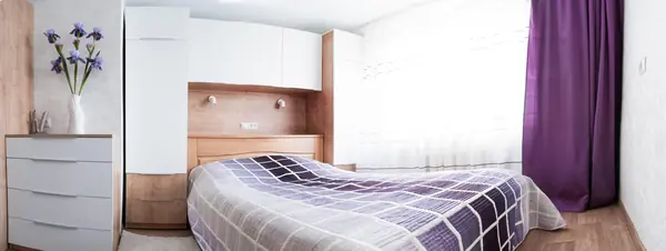 Эклектичная спальня в современной стилистике