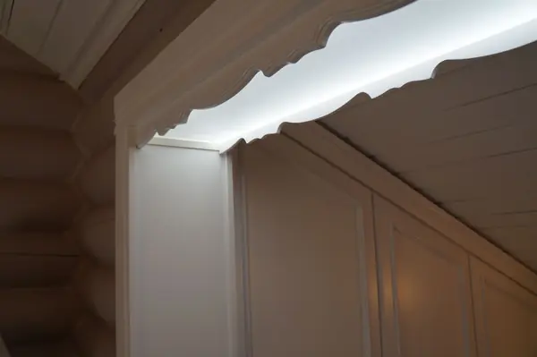 Нouse in a pine forest