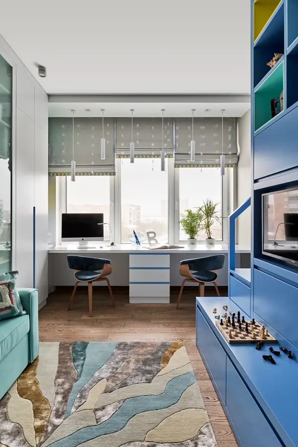 Московская квартира с настроением отпуска