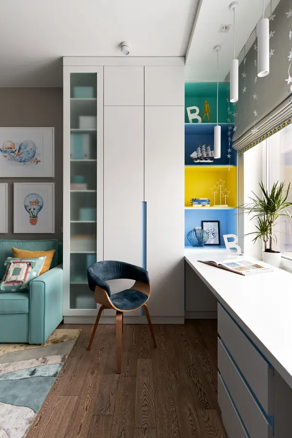 Московская квартира с настроением отпуска